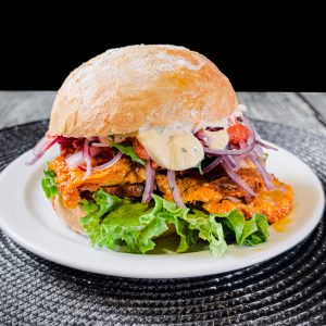 Pan con Jamón del País